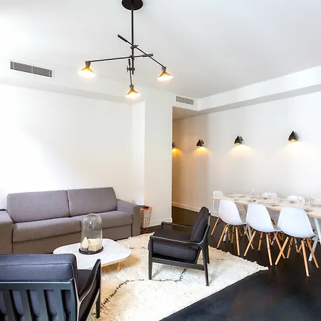 Habitat Parisien - Drouot Luxe Lägenhet *
