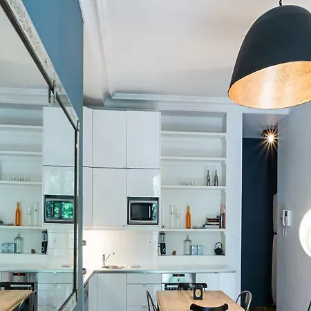 Habitat Parisien - Drouot Luxe Lägenhet