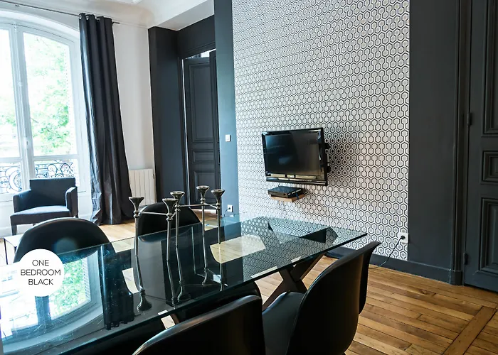 Habitat Parisien - Drouot Luxe Lägenhet *